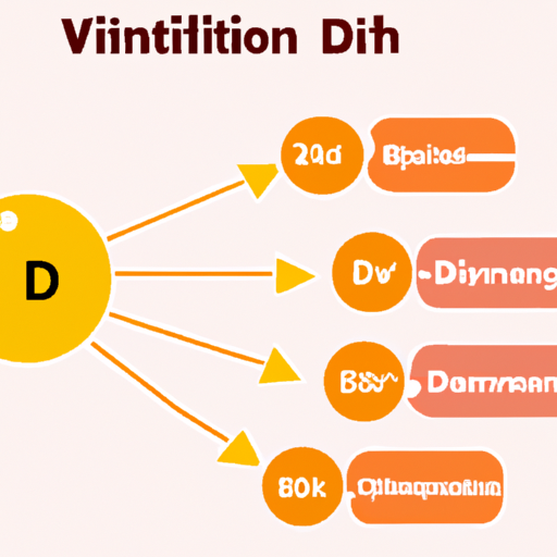 המחשה של סינתזת ויטמין D בגוף