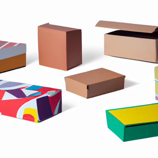 1. תמונה המציגה מגוון קופסאות קרטון מעוצבות בצורה יצירתית המדגישה את המשיכה החזותית שלהן.